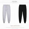 Men's Cotton Casual Pants Thickened Drawstring Sweatpants Loose Plus Size and Ankle Pants Black Gray Pants Sweatpants  Casual 4