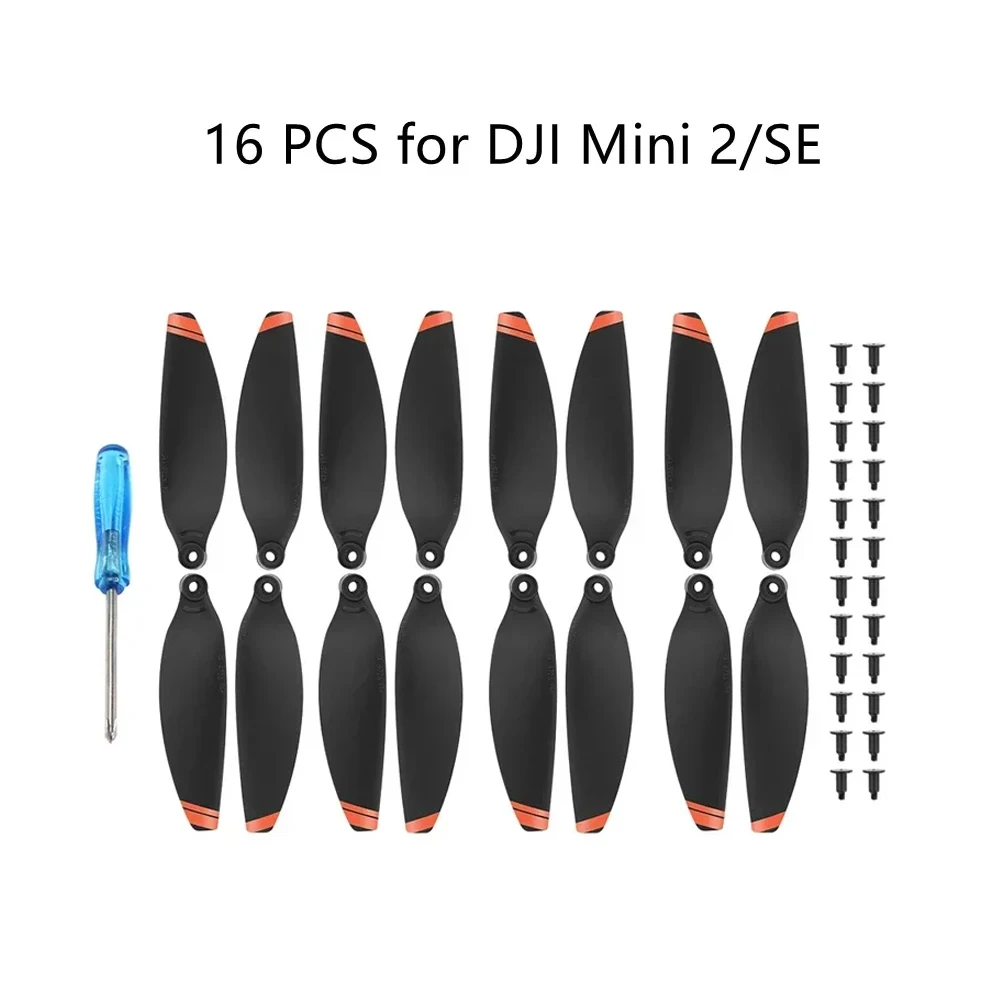 16 Pcs Propeller for DJI Mini 4K/Mini 2/SE 4726 Props Blade Replacement Drone Light Weight Wing Fans Spare Parts Accessories