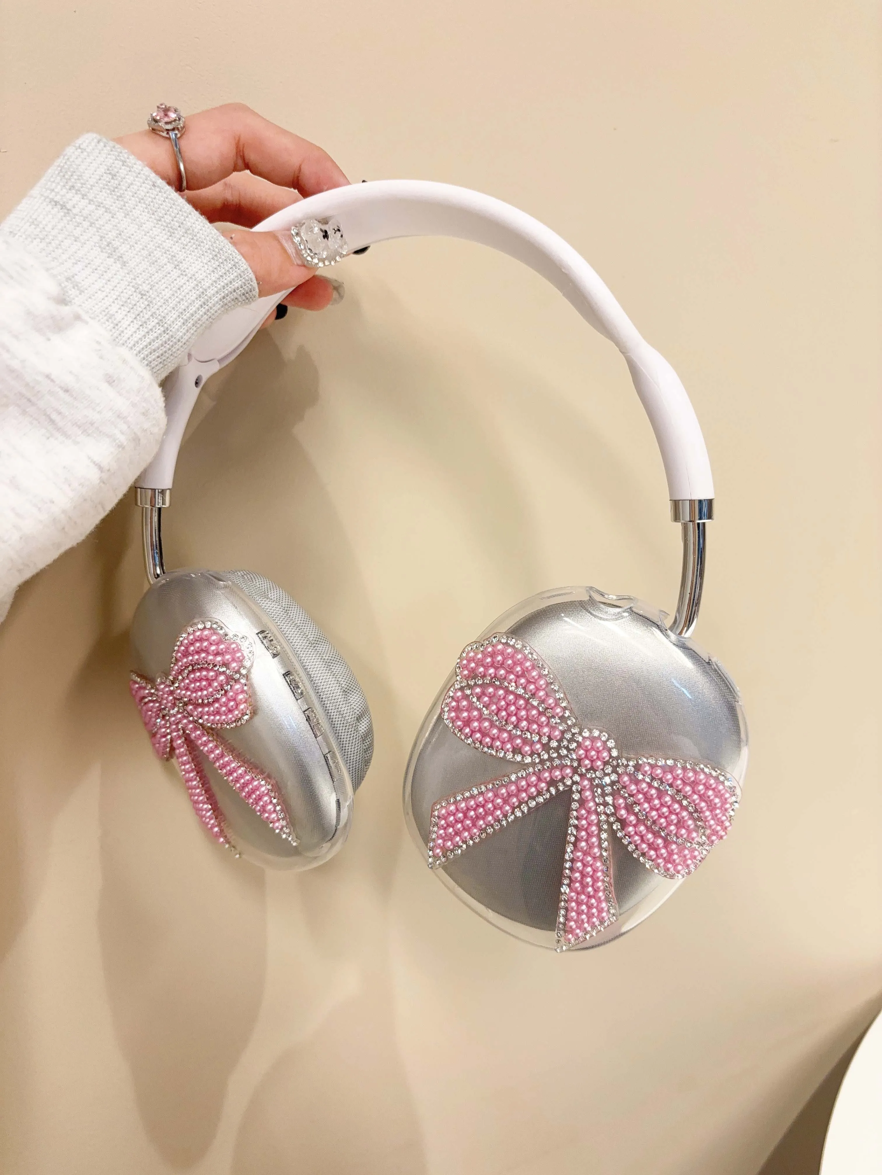 Apple Airpods Max用3D漫画ケース,光沢のあるカラフルなカバー