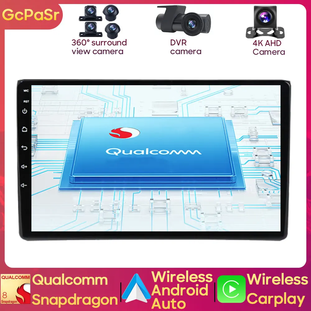 

Qualcomm Snapdragon Car Radio Video Multimedia Player For Audi A4 2 B6 3 B7 2000-2009 S4 2002-2008 RS4 2005-2009 Android GPS 4G