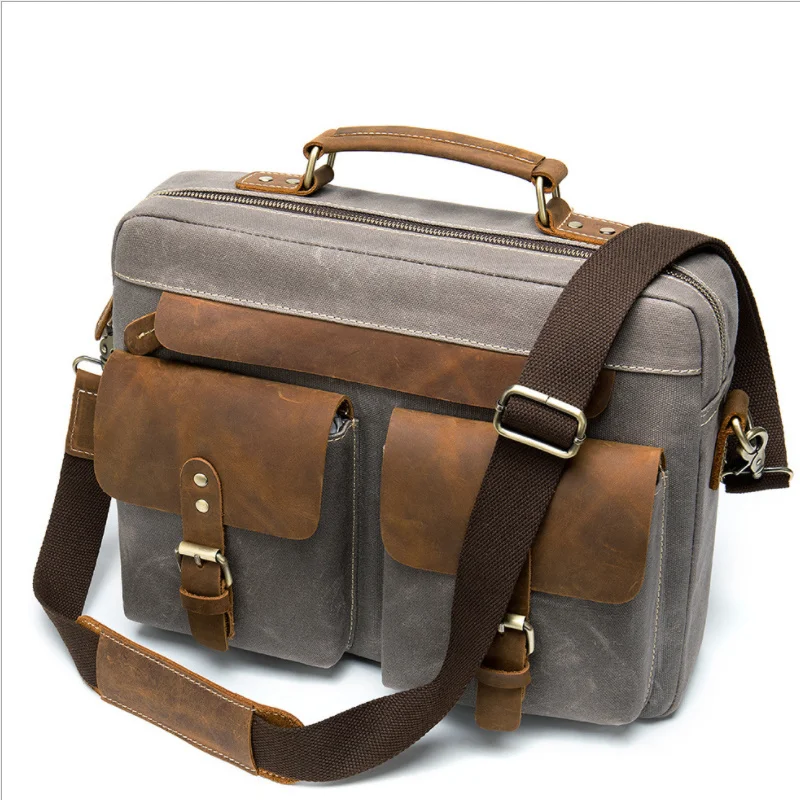 canvas-men-bag-14-inch-laptop-notebook-portfolio-leather-school-women-working-daily-shoulder