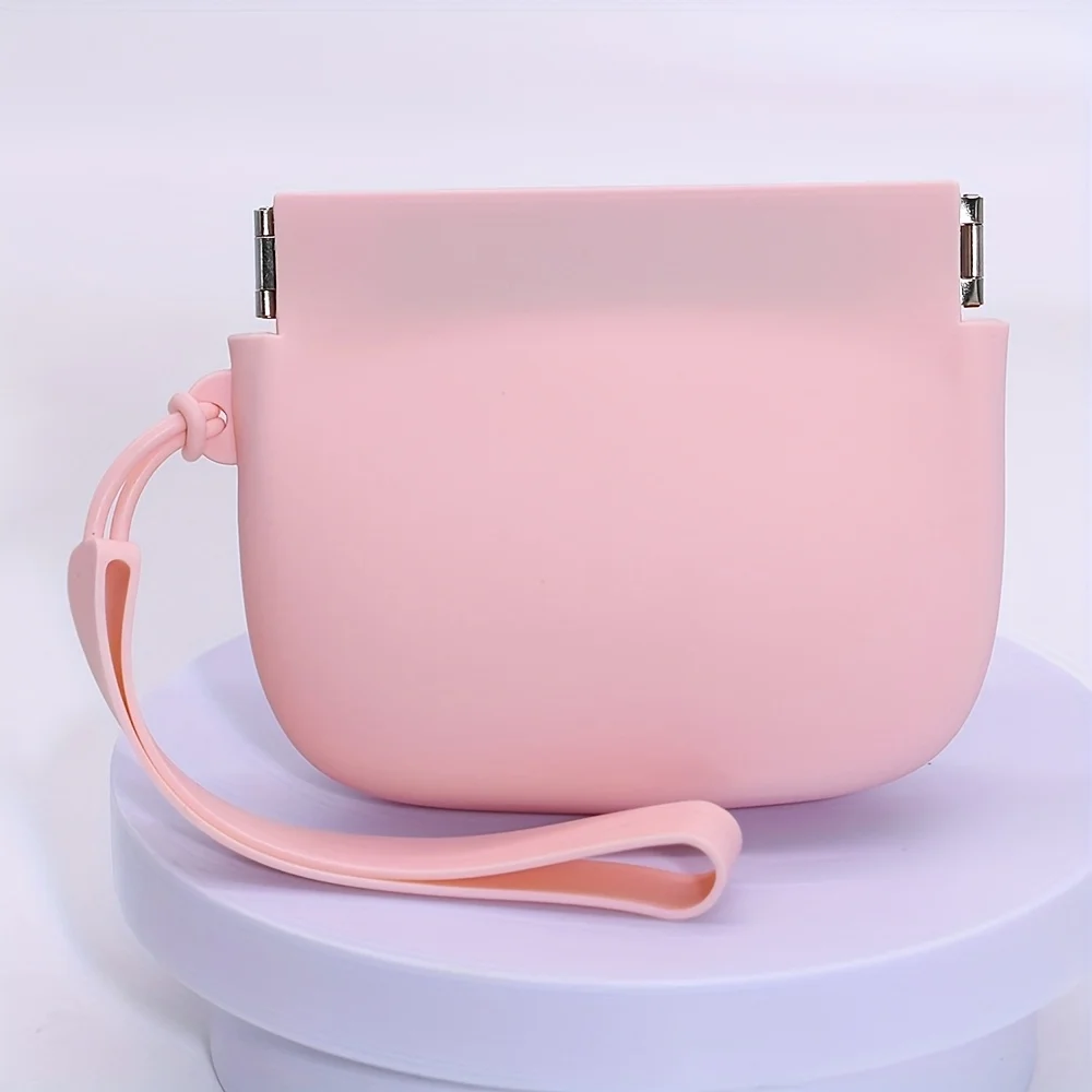 1 Silicone Dog Treat Pouch, Portable Pet Snack Bag - Easy to Clean & Waterproof for Outdoor Training, Pet Walking Essentials