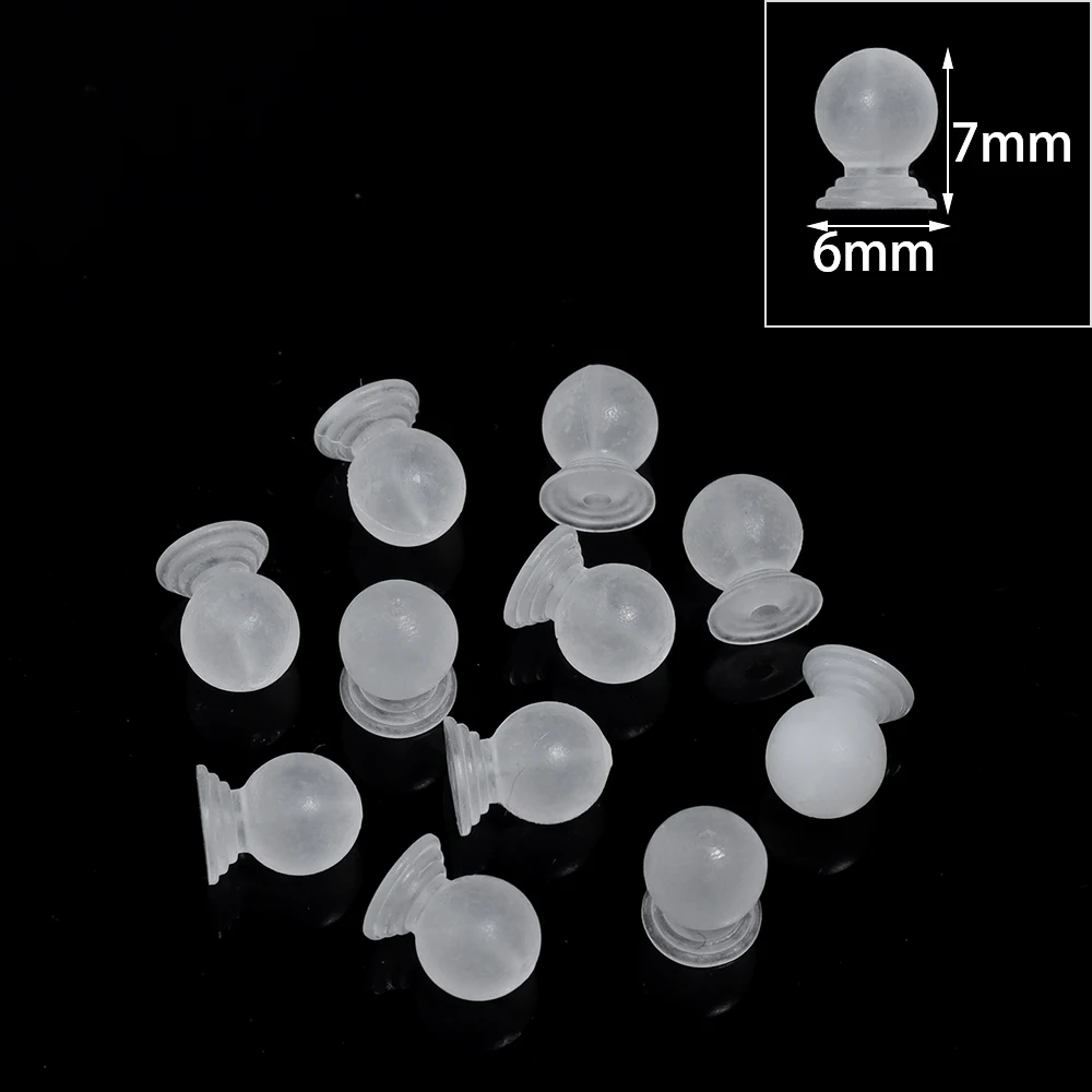 Tappo Per Orecchini In Silicone Trasparente Da 100 Pezzi - Foto 2