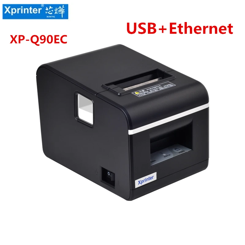 Xprinter Q90EC Thermal Receipt Printer Bluetooth POS Printer Print 20mm-58mm USB/LAN Bluetooth port bluetooth small printer Printers