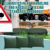 Water Activated Sandbags 5X Flood Barrier Bags Reusable Flood Dam Bags For Home Garage Door Basement Absorbent Sandless Sandbag 3