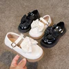 Girls Leather Shoes for Party Wedding Soft Sole Children Princess Shoes with Bow-knot Lightweight Fashion Kids Performance Shoes 2