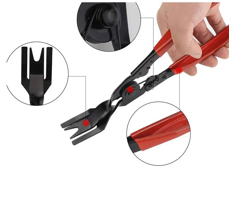 Trim Removal Tool Auto Panel Tür Audio Trim Removal Tool Kit Auto Clip Zangen Verschluss Entferner Hebeln Werkzeug Set mit Lagerung Tasche – Detail 9