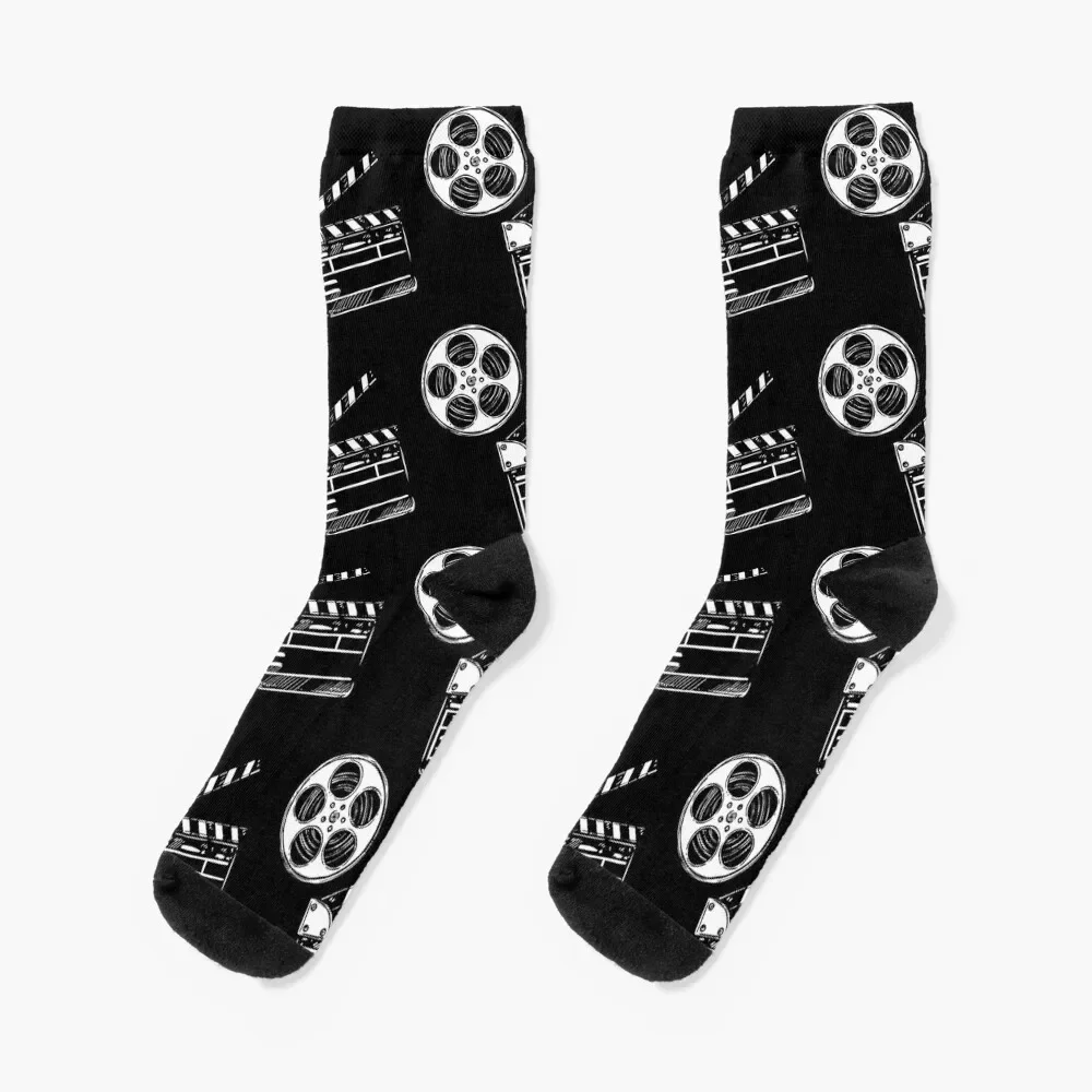 

Movies, Film and Clapperboard Socks aesthetic cool tennis heated Socks Male Women's