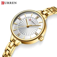 CURREN 9097 Casual Fashion Women's Mini Quartz Watch 2025 3ATM Waterproof Business Wristwatch For Best Birthday Gifts Lady