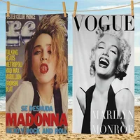 M-Madonna C-Ciccone Bath Towel Microfiber Soft Water Absorbing Breathable For Girl Kids Decorative Cartoon Beach Towel 1