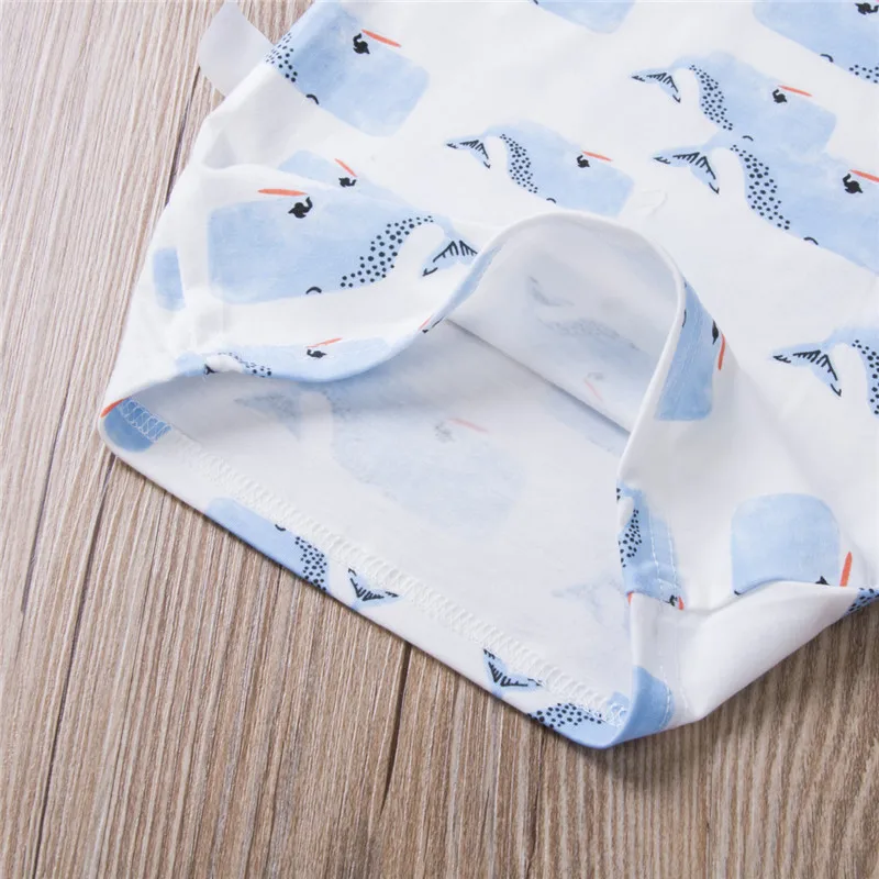 Newborn Baby Cotton Swaddle Blanket Cartoon Whale Shark Seal Print Cute Baby Boys And Girls Summer Sleeping Bag + Hat