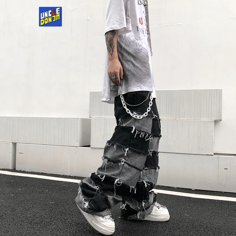 Pants Loose Jeans Men 