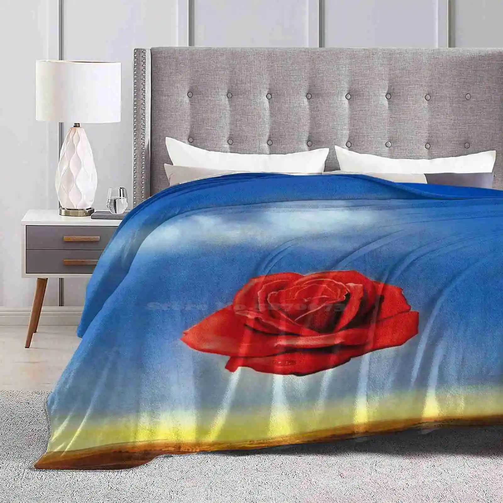 The Meditative Rose-Salvador Dali Coperte Morbide Super Calde Gettare Su Divano/Letto/Viaggio La Rosa Meditativa Salvador Dali Puzzle