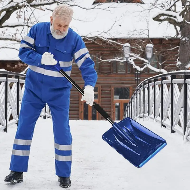 Snow Shovel Removable Thickened Snow Removing Shovel For Balconies Walkways Stairs Gardens Garages Removal Tool
