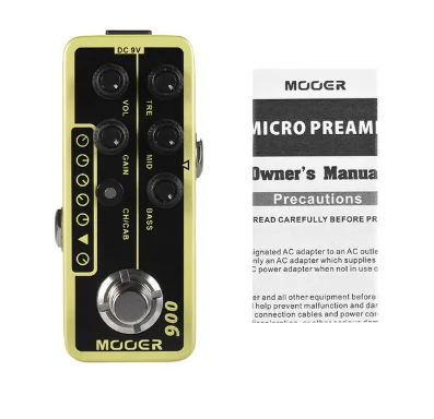 MOOER MICRO PREAMP Series 008 Cali-MK 3 Californian Session Combo