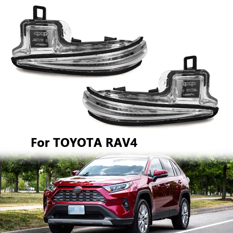 ForTOYOTARAV420202022CarExteriorRearviewMirrorLightTurn