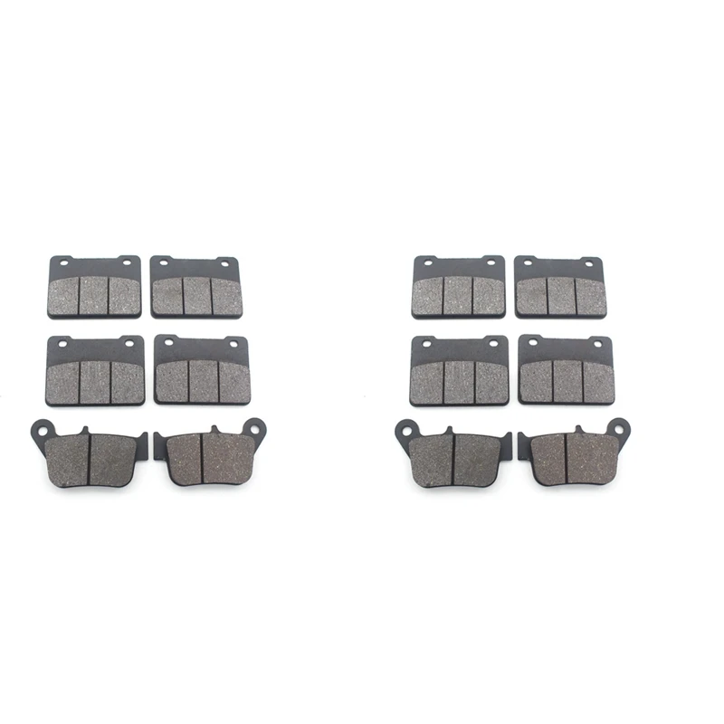12X Motorcycle Front And Rear Brake Pads Sets For SYM Maxsym 400I 2011