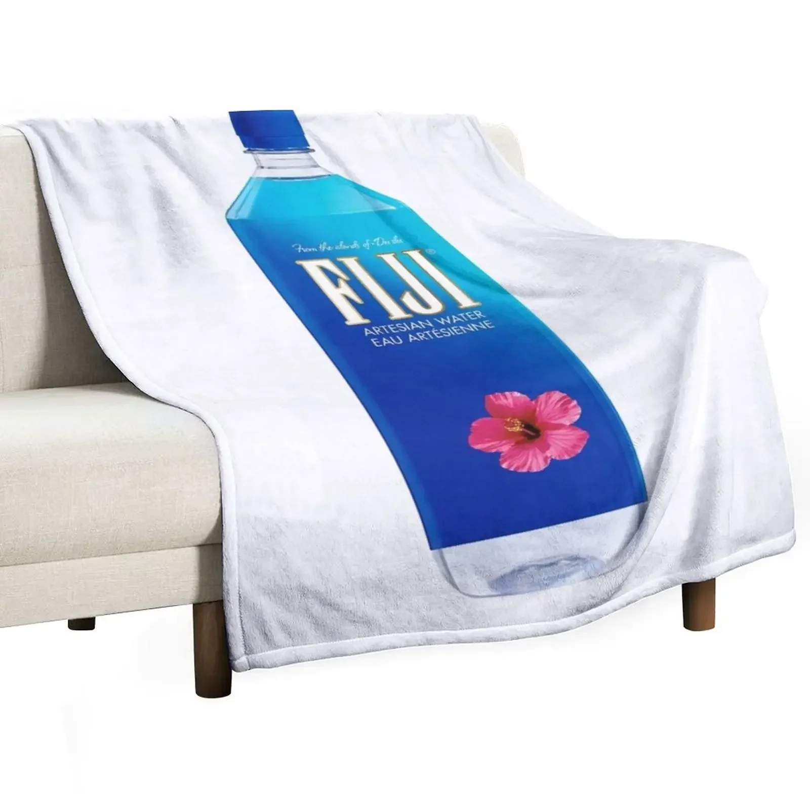 

FIJI Water Bottle Throw Blanket heavy to sleep Heavy Blankets