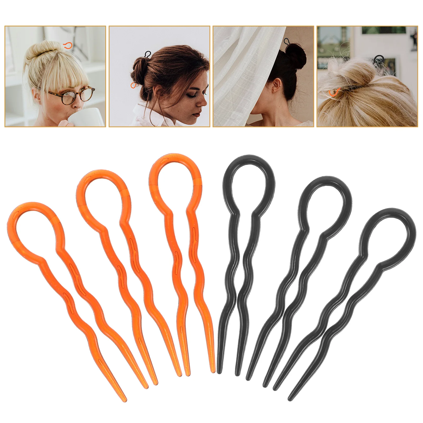 

U Shaped Hair Clips Simple Hair Pins Fast Spiral Braid Machine U Shaped Hair Braid Twist Pins U Shape Hair Clip Styling Tool