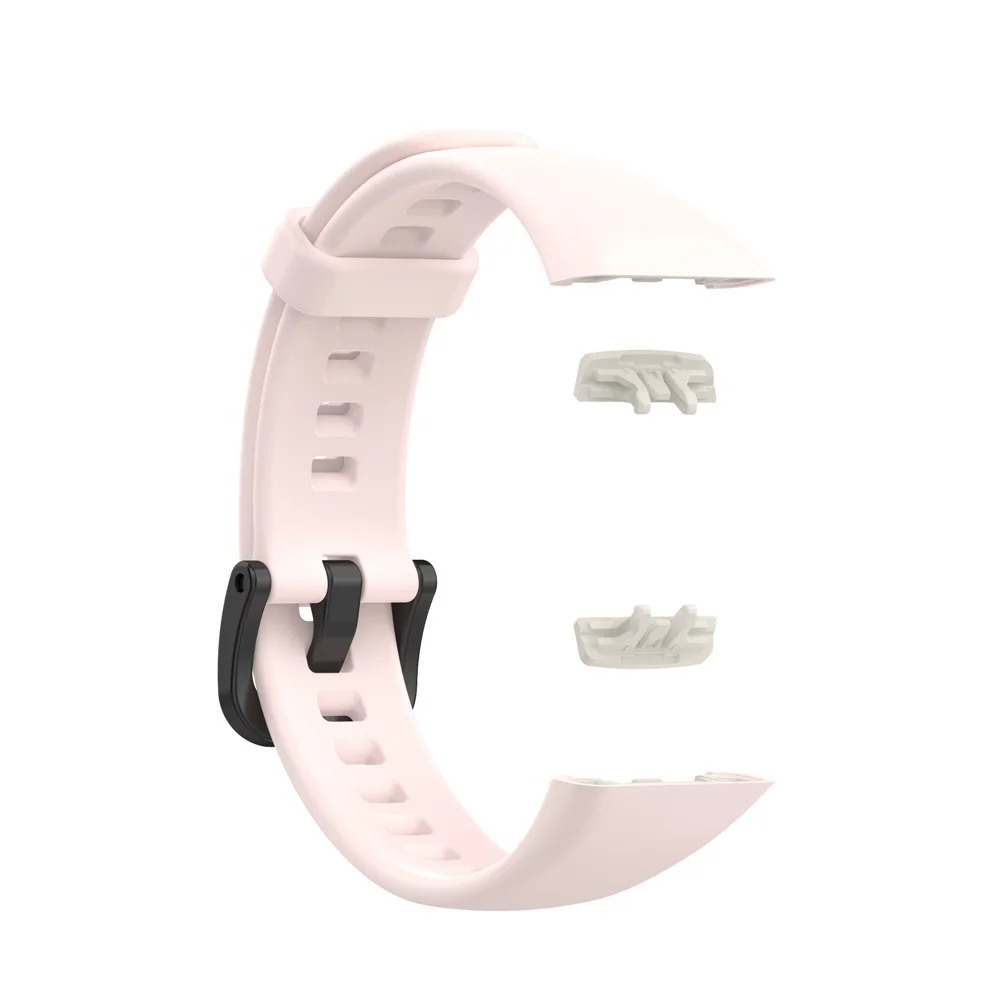 Replacement Strap For Huawei Band 6 Strap Silicone Watch Strap For Honor Band 6 Huawei Band 6 Pro Strap With Protector Case