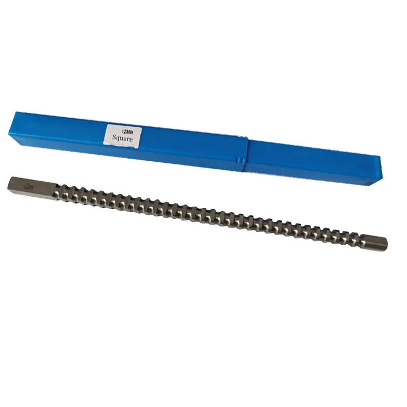 

12mm Square Push Type Broach Cutter Metric Size HSS Cutting Tool