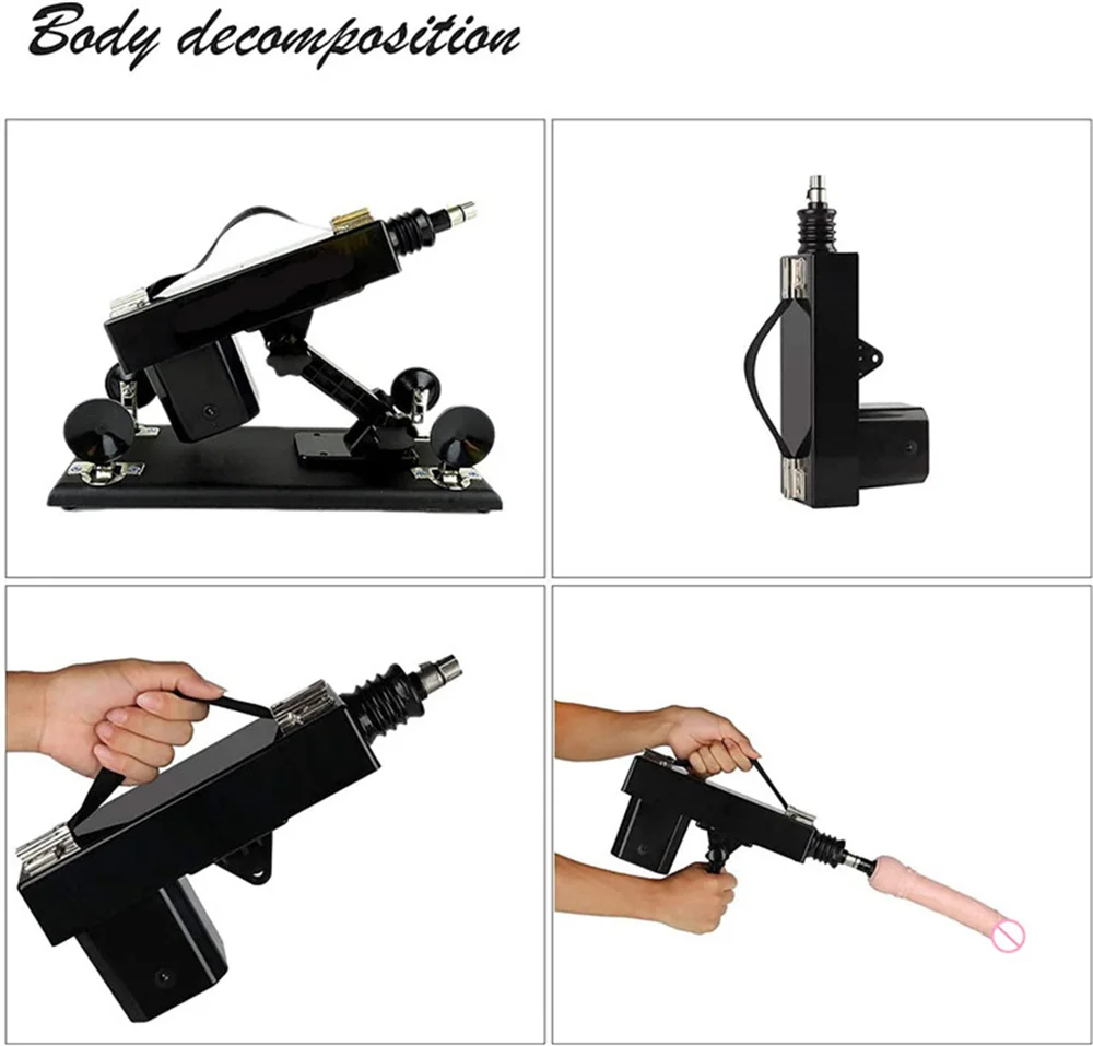 Sex Love Machine Automatic Thrusting Dildo Machine with Suction Cup Adaptor Adult Vibrator Massage Equipment Female Masturbation