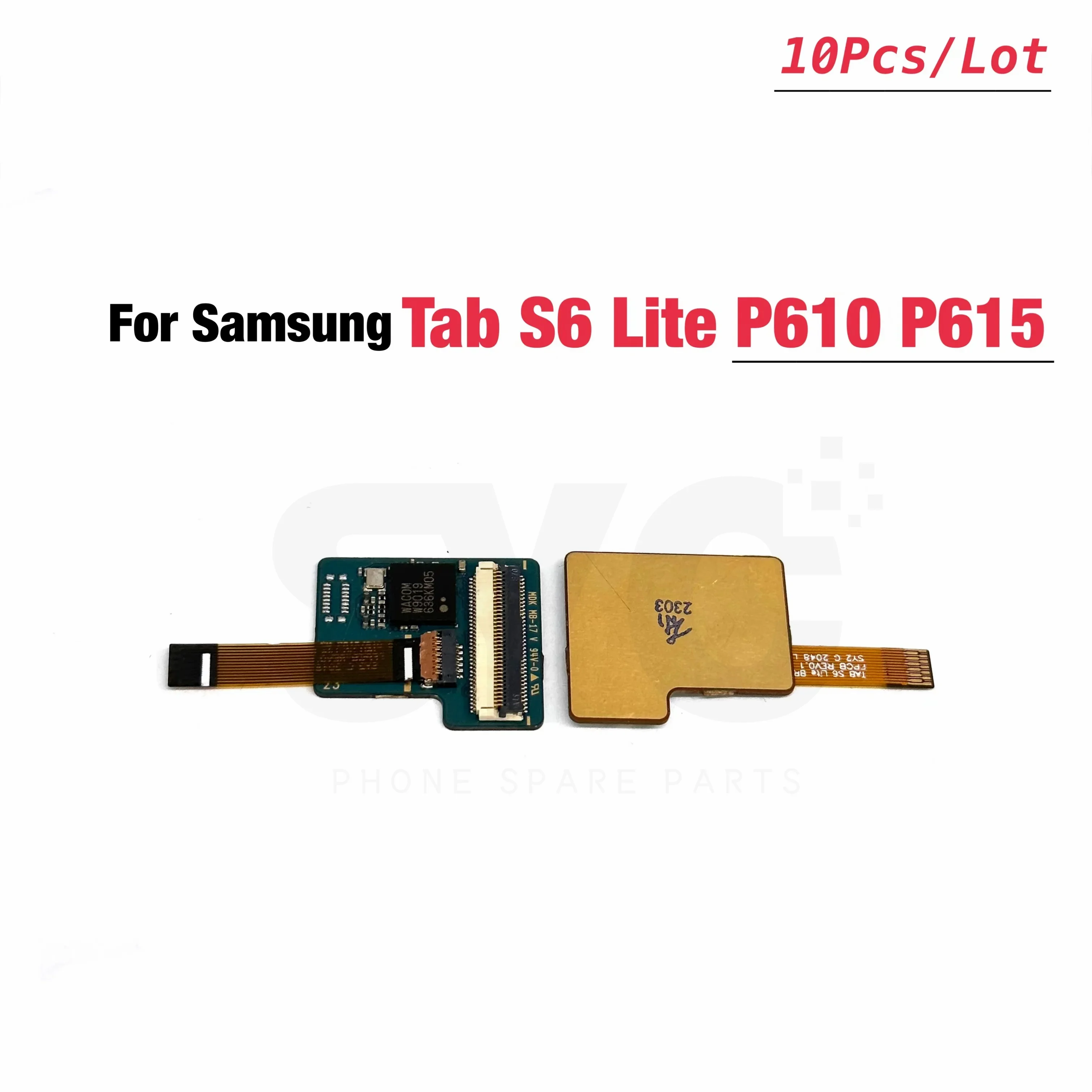 Il Display Lcd Da 10 Pezzi Collega Il Cavo Flessibile Della Scheda Piccola Wacom Per Samsung Tab S6 Lite Sm-P610 Sm-P615 Sm-P615N Sm-P617
