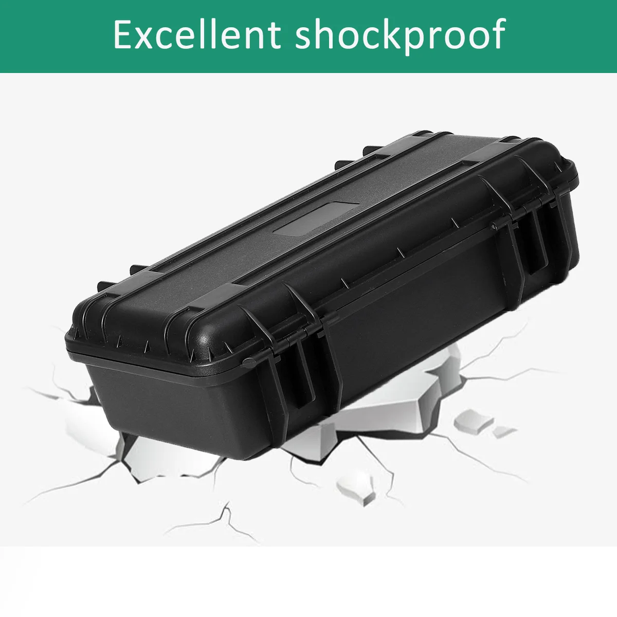 Waterproof Protective Safety Instrument Tool Box Shockproof Toolbox Sealed Tool Case Impact Resistant Suitcase With Sponge 3