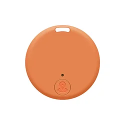 Mini GPS Bluetooth Tracker - Anti - Lost Device for Pets, Kids, Bags, and Wallets (Orange)