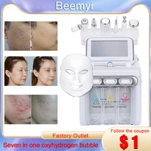 

7 In 1 Ultrasound Hydro Dermabrasion Machine Facial Bubble Microdermabrasion Device for Spa Face Lifting Beauty Skin Care Tools