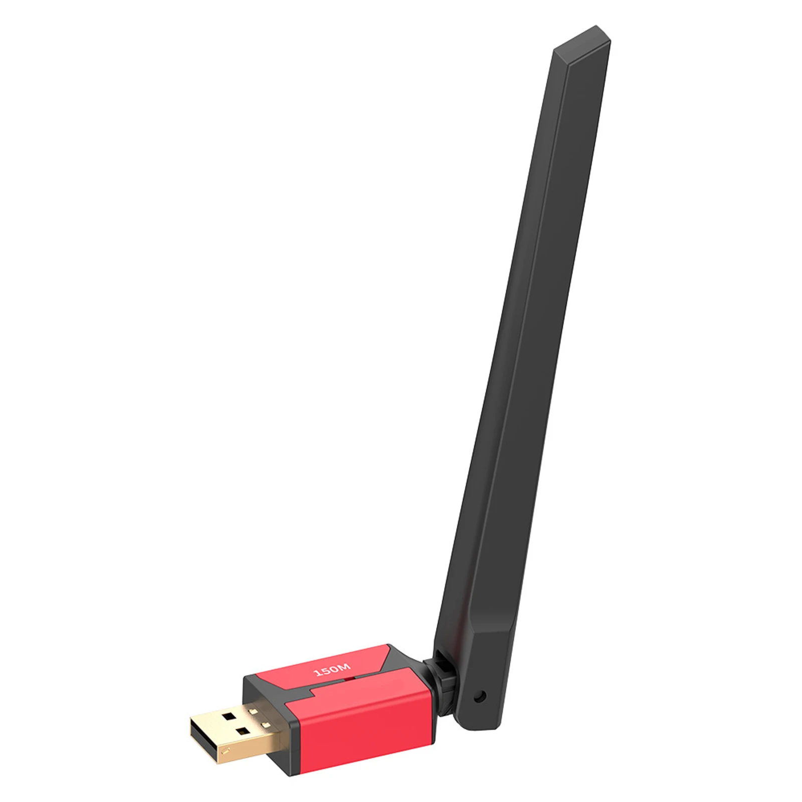 USB BT6.0 드라이버리스 어댑터 안테나 150M 장거리 무선 어댑터 드라이버 프리 송신기 안테나 PC 마우스 키보드용
