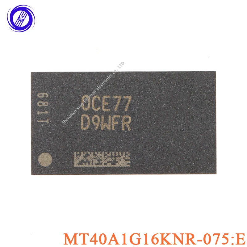 

MT40 MT40A1G MT40A1G16KNR MT40A1G16KNR-075:E FBGA-96 16Gb DDR4 SDRAMN Flash Memory Chip IC MT40A1G16KNR-075