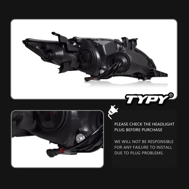 نوع سيارة لتويوتا الولايات المتحدة كورولا المصباح 2010-2013 ترقية تعديل جديد DRL ديناميكية بدوره إشارة LED المصباح اكسسوارات السيارات