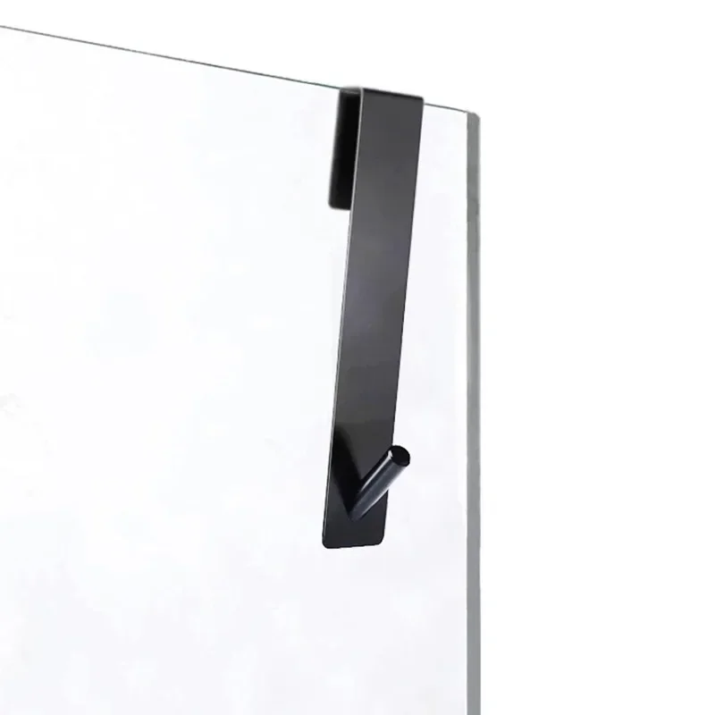 Towel Rack Stainless Steel Over Glass Door Shower Bathroom