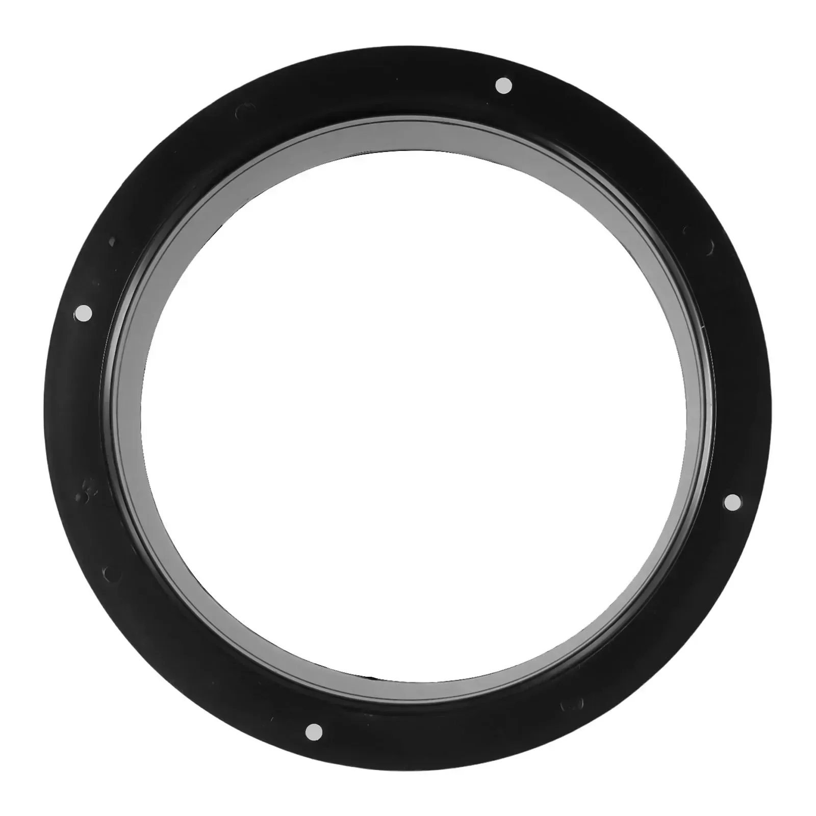 ABS Wall Flange Connector For Ventilation Pipe Air Ducting Connection Round 75/100/120/150mm Wall Flange Connector 1PC