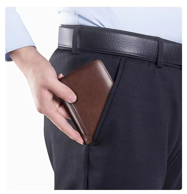 Tanie Męskie portfele RFID blokowanie prawdziwej skóry Trifold biznes krótka torebka portfel dla sklep