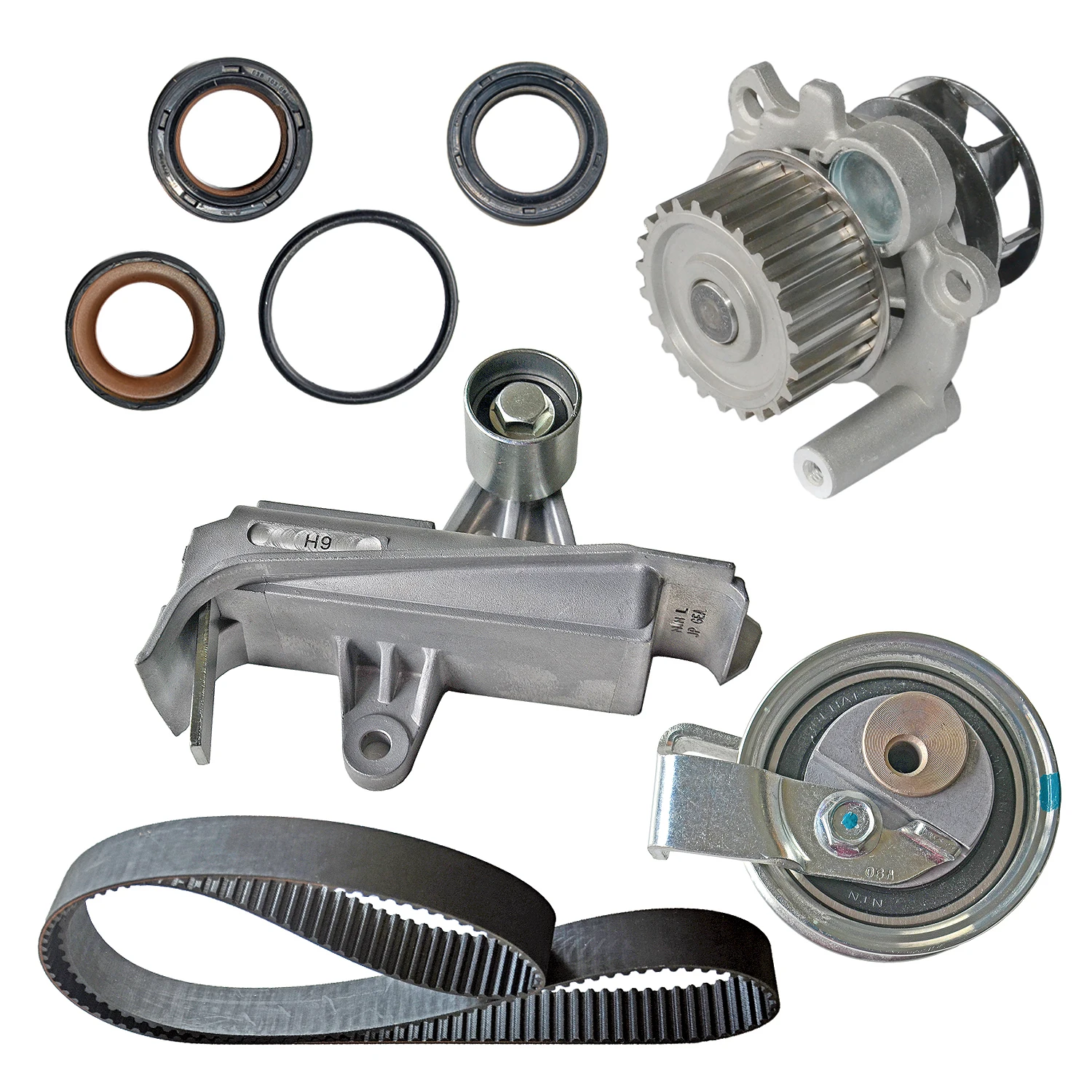 AP01 Timing Belt Water Pump Kit For Audi A4 8E A6 VW Golf Passat 1.8T 20V 06A121011