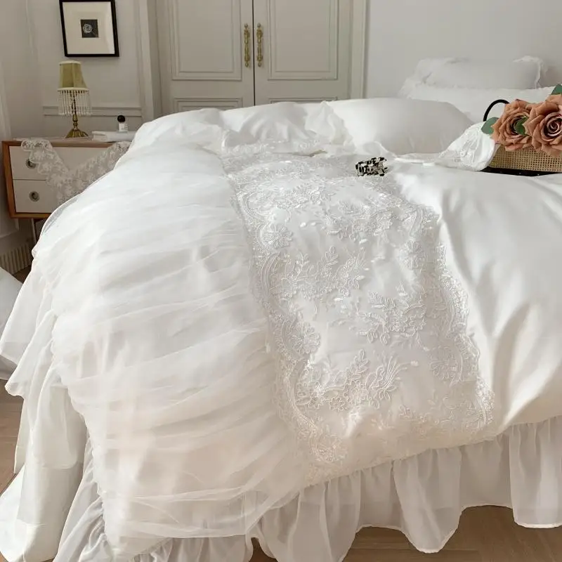 Remneh by rurumu: 【lace bed JK】 ivory Remneh by rurumu: 【lace bed JK】 ivory