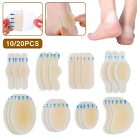 10/20pcs Hydrocolloid Pads Dressing Heel Tape Anti-Wear Band-Aid Adhesive Bandage First Aid kit Outdoor Camping Emergency Kits 2