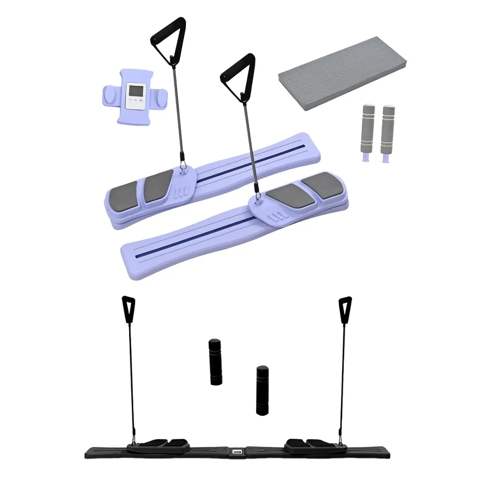 Pilates Reformer Portable for Home Multi Purpose Training Machine Ab Board