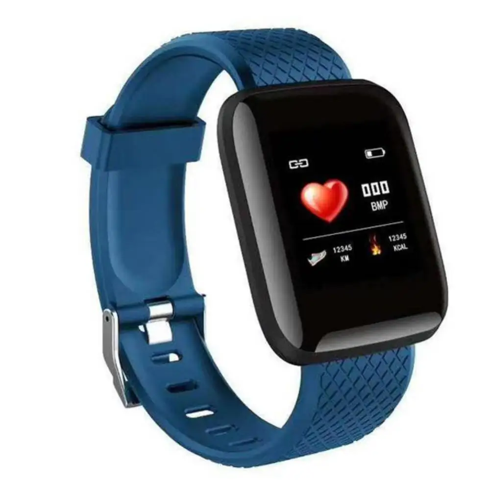 D13 Smart Watch 116 Plus Smart Bracelet Fitness Tracker Blood Pressure Fitness Band Sports Wristband for Android IOS