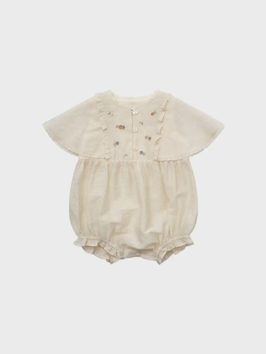 Summer Baby Girl Lace Romper 3