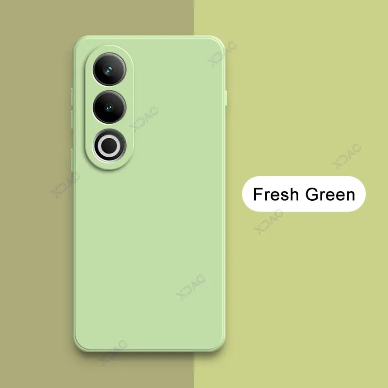 Premium Square Liquid Silicone Shockproof Phone Case - Ultra Protective Soft Armor Cover