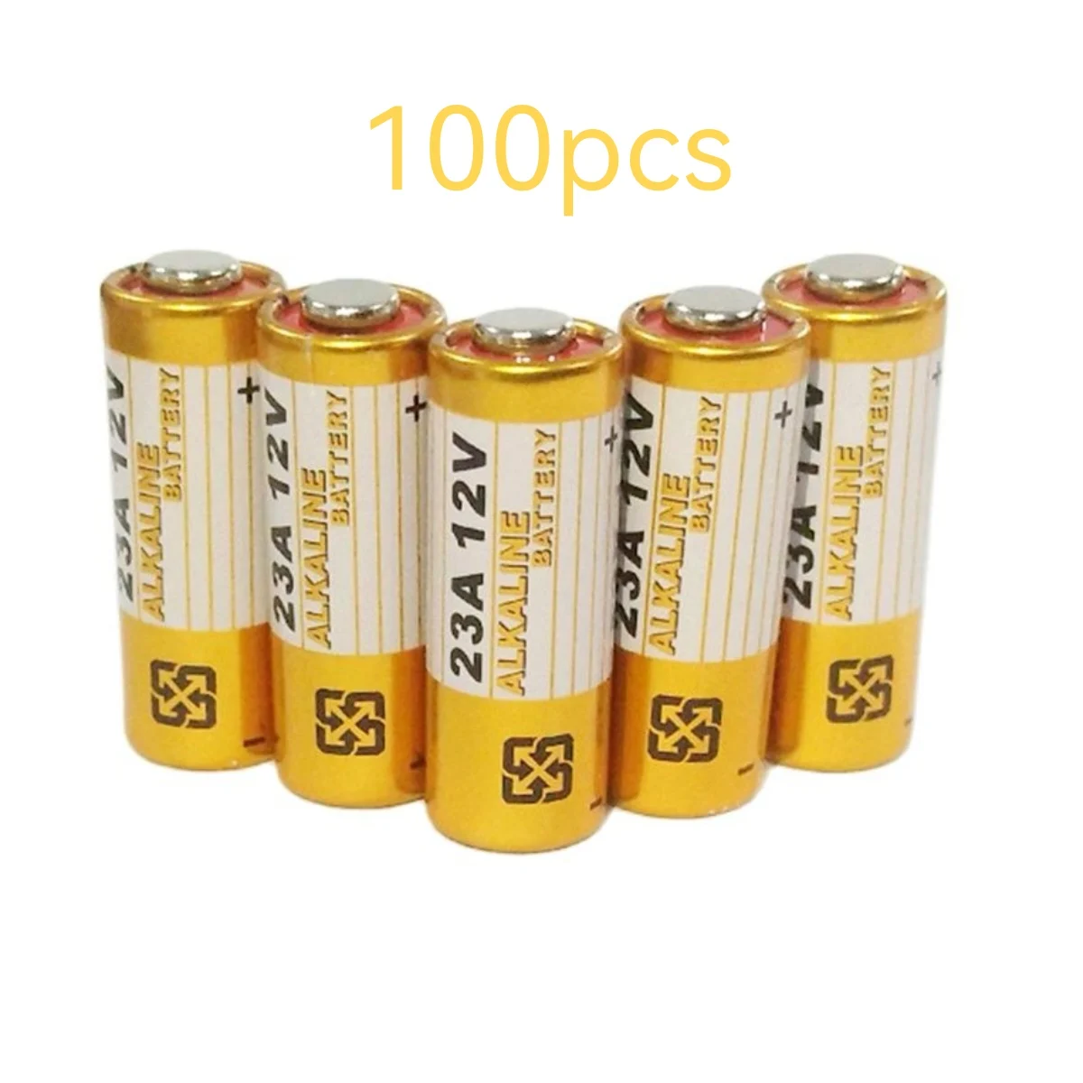 100 Batteria Alcalina 12 V 23A Batteria 12 V 27A 23A 12 V 21/23 A23 E23A Mn21 Batteria Telecomando Rc