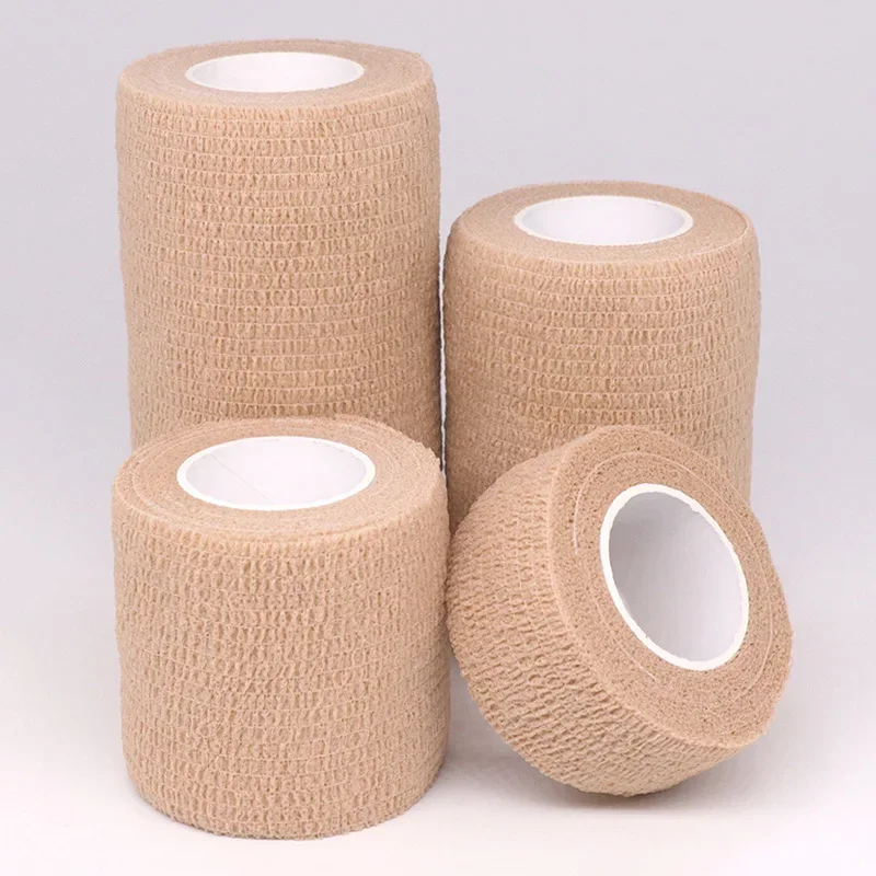 Colorful Self-Adhesive Elastic Bandage Wrap 4.8m For Knee Ankle Finger Ideal for Sports Injury Recovery & Pet First Aid