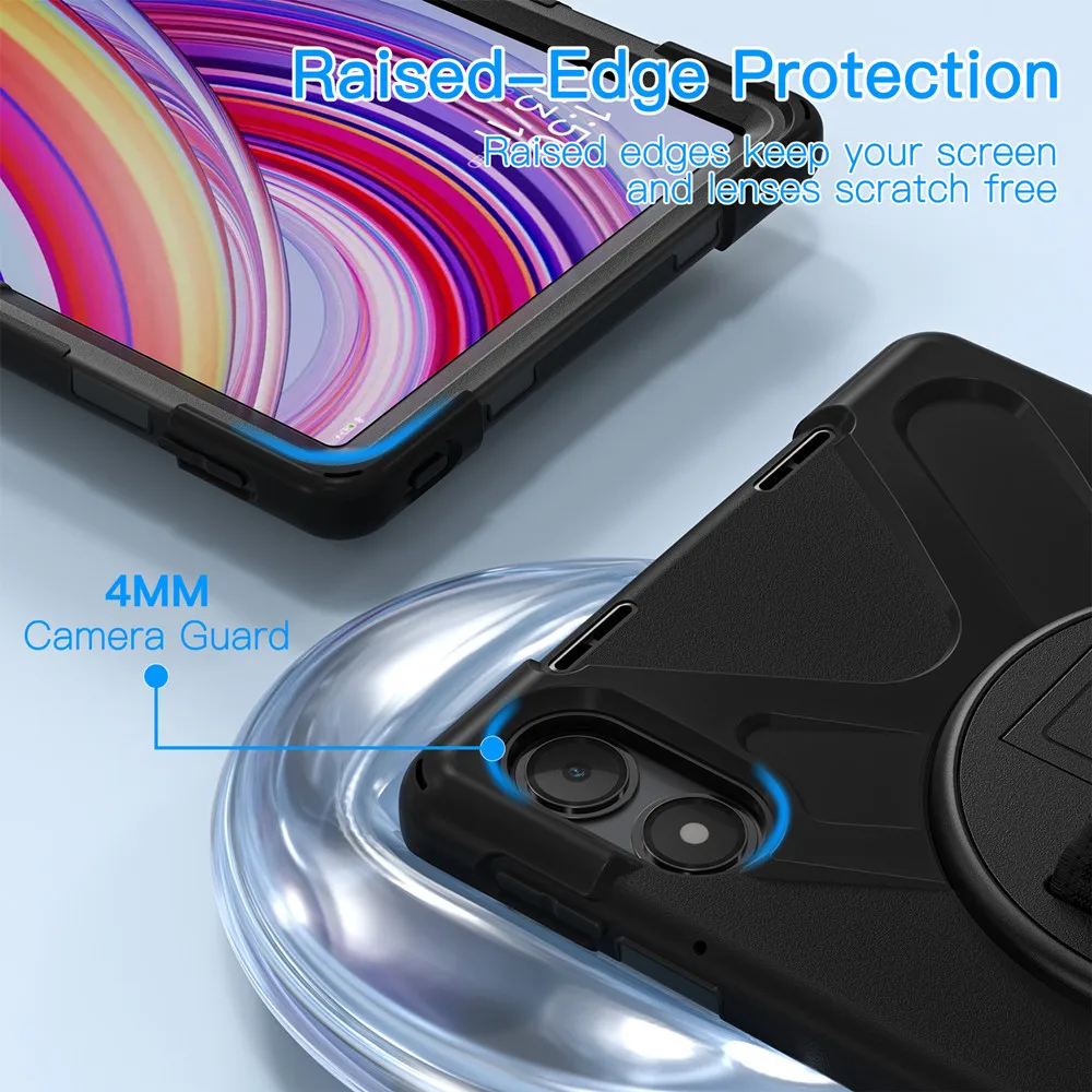 Shockproof Rugged Tablet Case - Enhanced Protection Cover