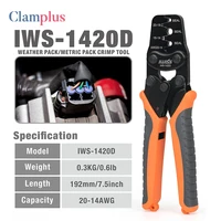 IWS-1420D Weather-Pack/Metri-Pack Crimping Tool 20-14AWG B TYPE Crimper Plier For Automotive Aftermarket Service Tool 1