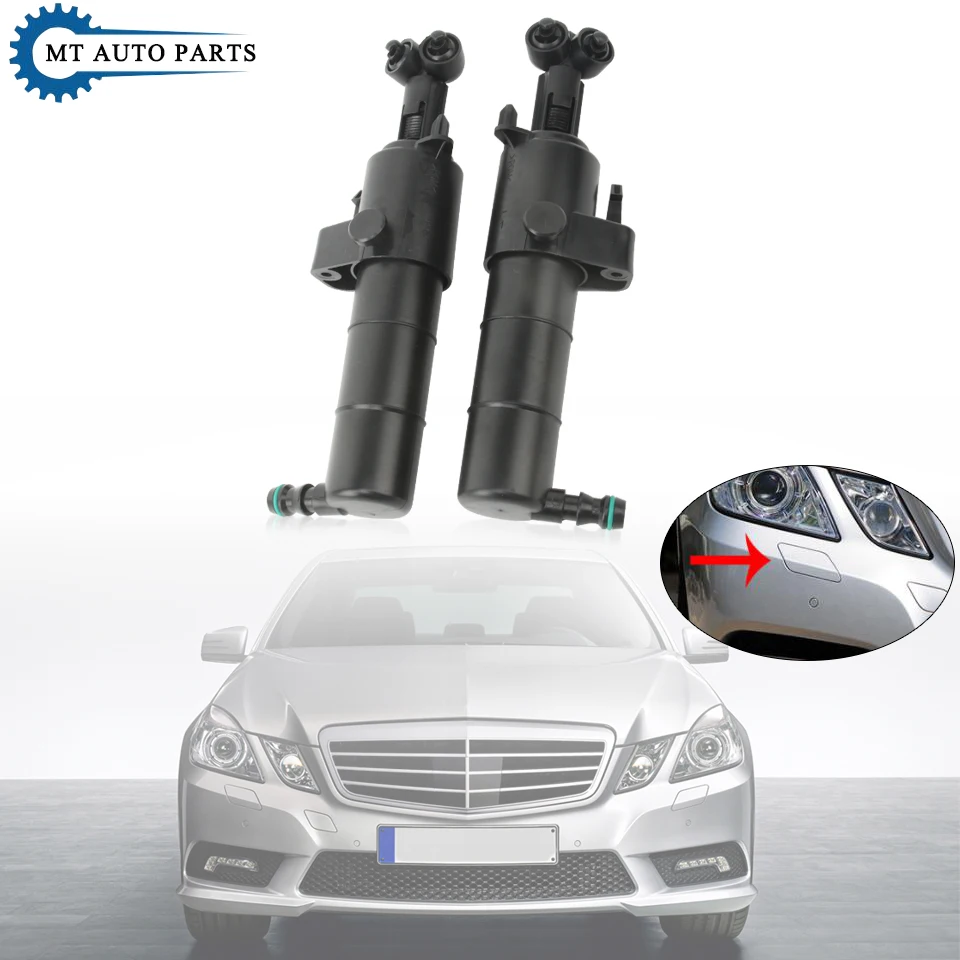 Mtap For Mercedes-Benz W212 E-Class E200 E260 E300 E350 E400 E500 2009-2013 Headlamp Washer Nozzle Actuator Spray Jet