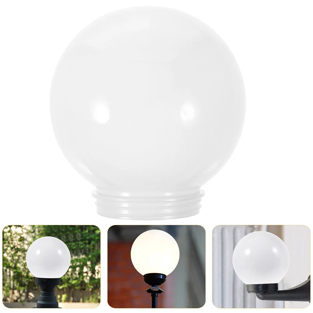 

Outdoor Spherical Lampshade Wear-resistant Acrylic Lampshade Garden Wall Light Cover