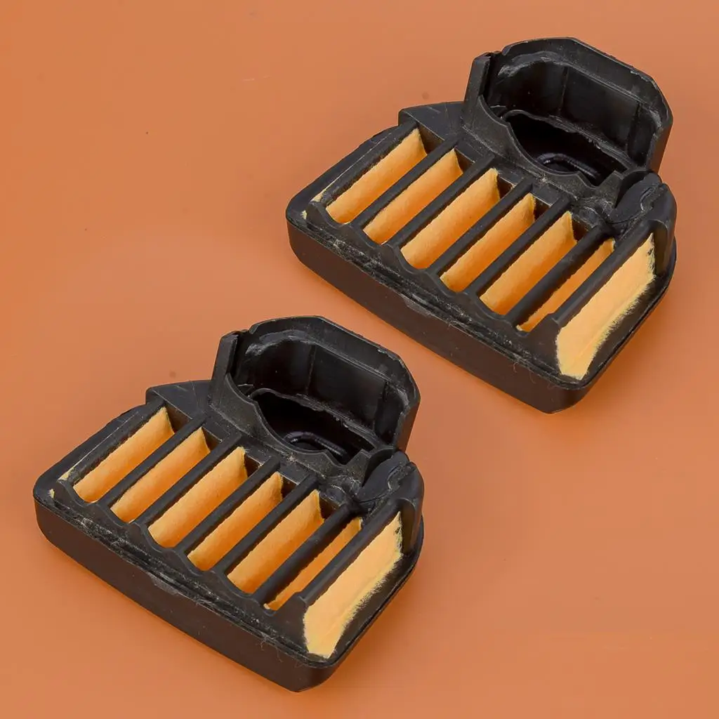 Filtro Aria 2 Pezzi 537255703 Adatto Per Motosega Husqvarna 460 455 455E Rancher Plastica